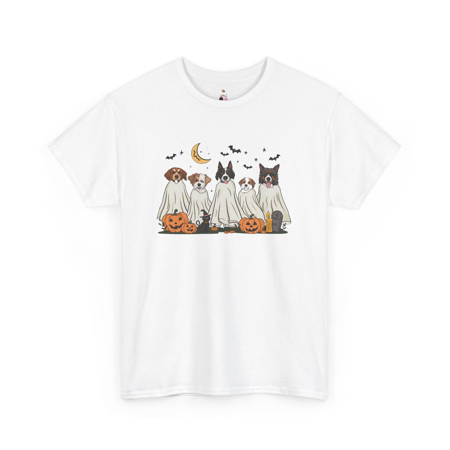 Spooky Pooches - Unisex Heavy Cotton Tee