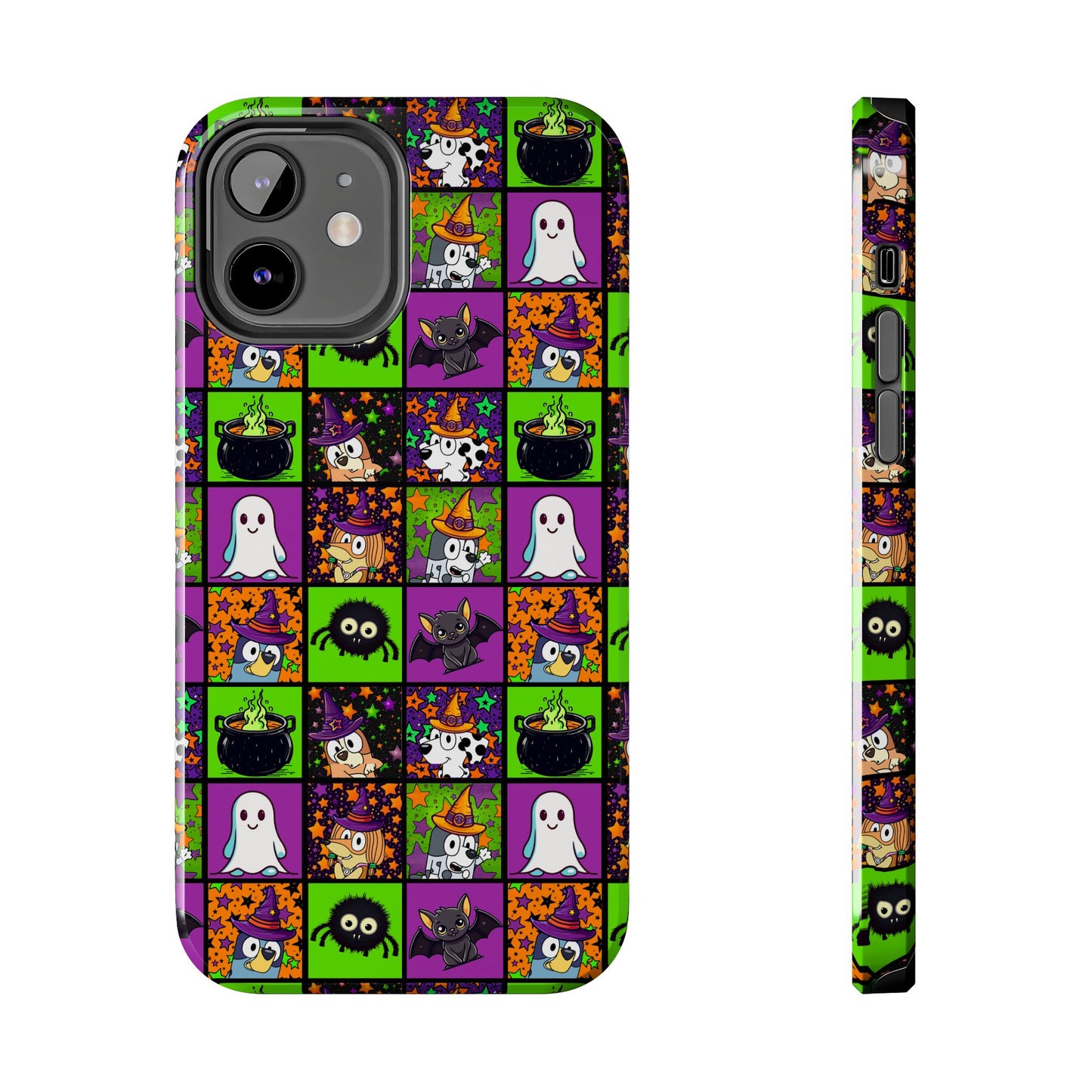 Blue Pup Halloween -  Tough Phone Cases