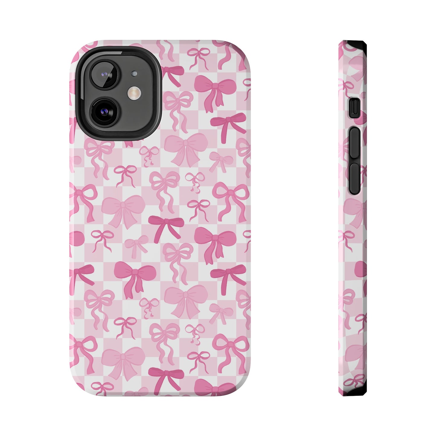 Coquette Pink Bow Girly - Tough Phone Cases