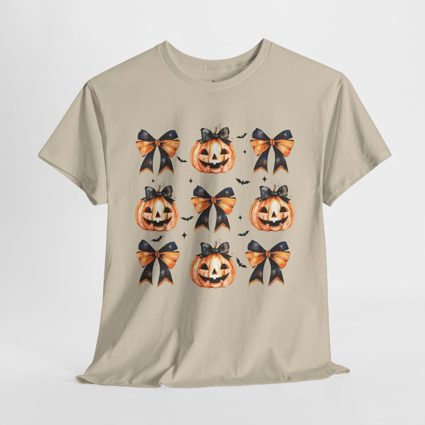 Pretty Little Jack-O-Lanterns -  Unisex Heavy Cotton Tee