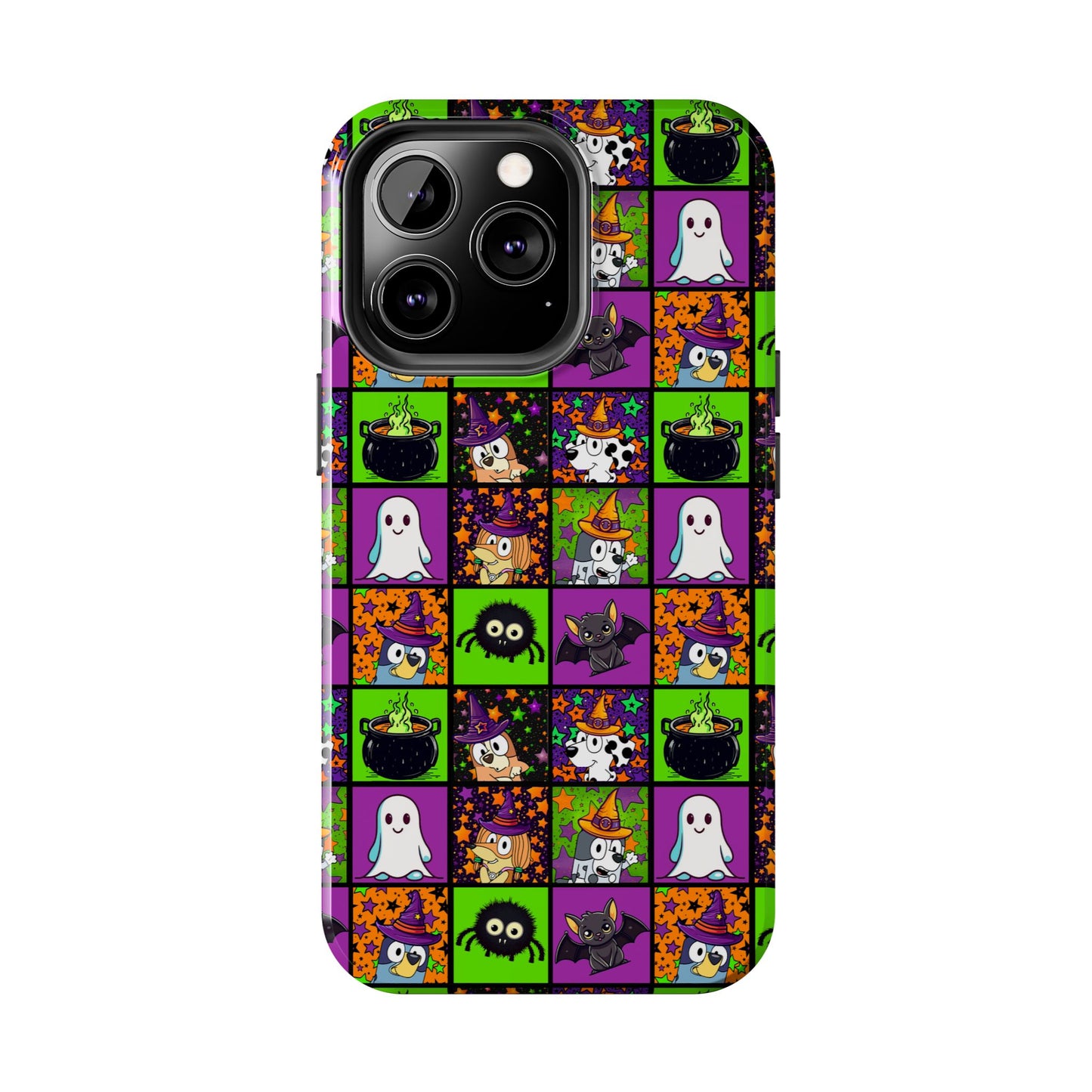 Blue Pup Halloween -  Tough Phone Cases