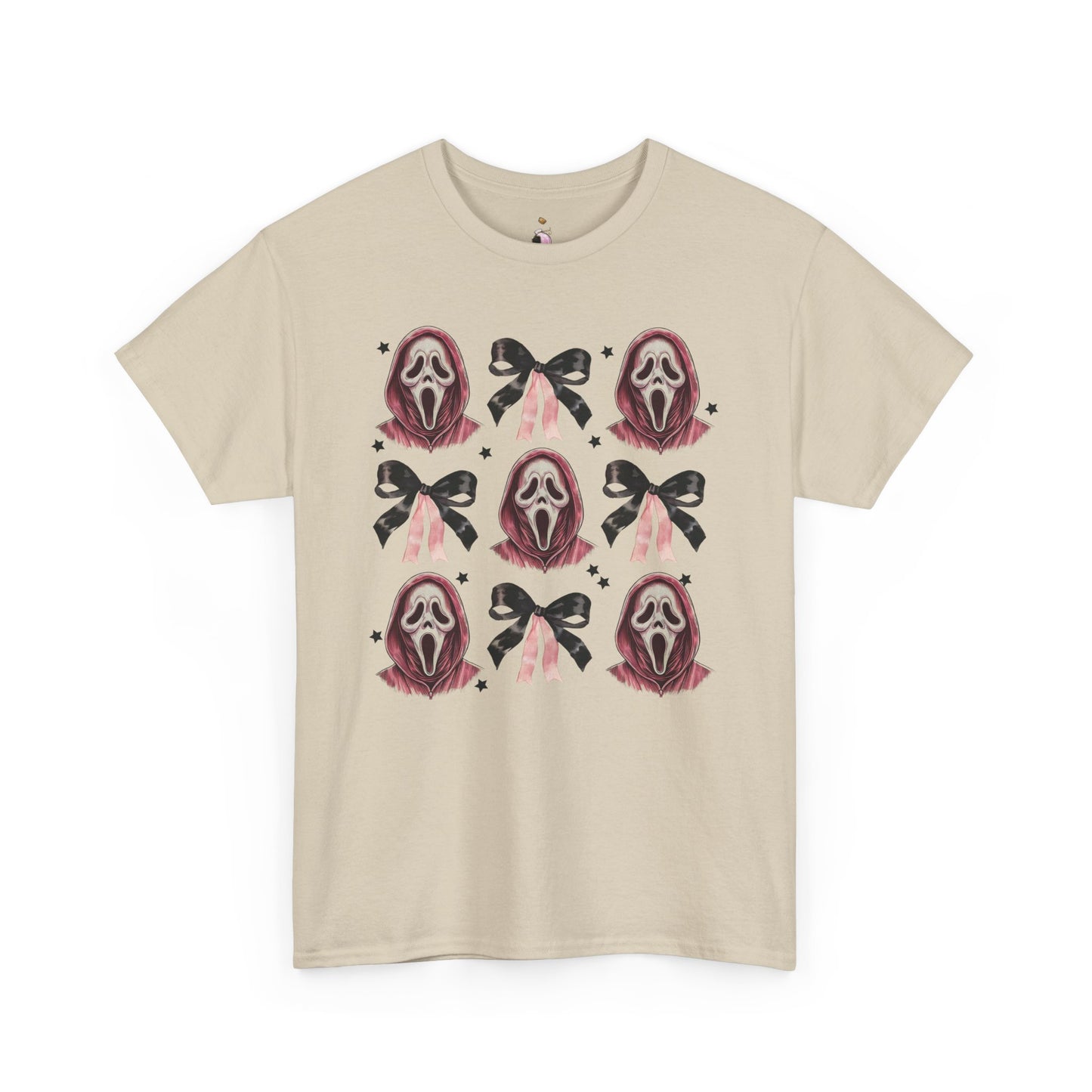 Coquette Ghost Face - Unisex Heavy Cotton Tee