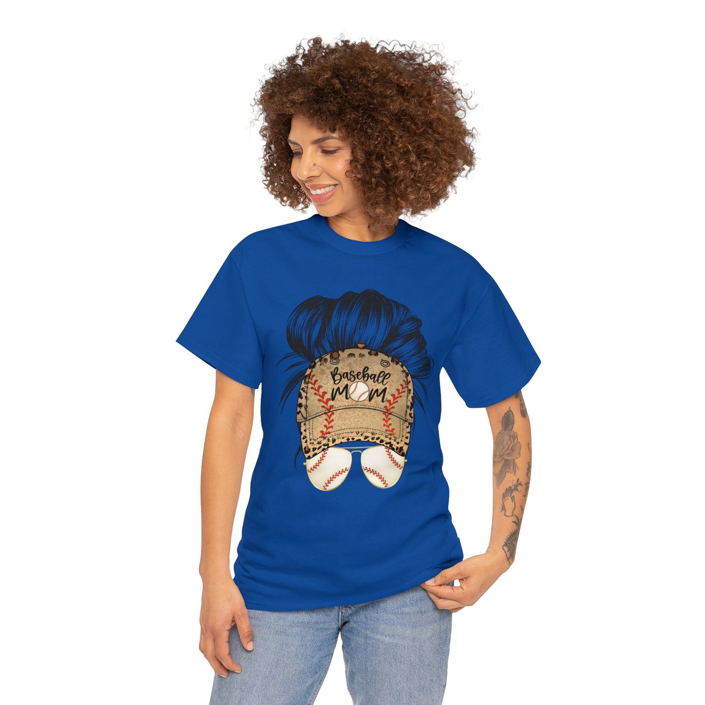 Baseball Mom - Unisex Heavy Cotton Tee