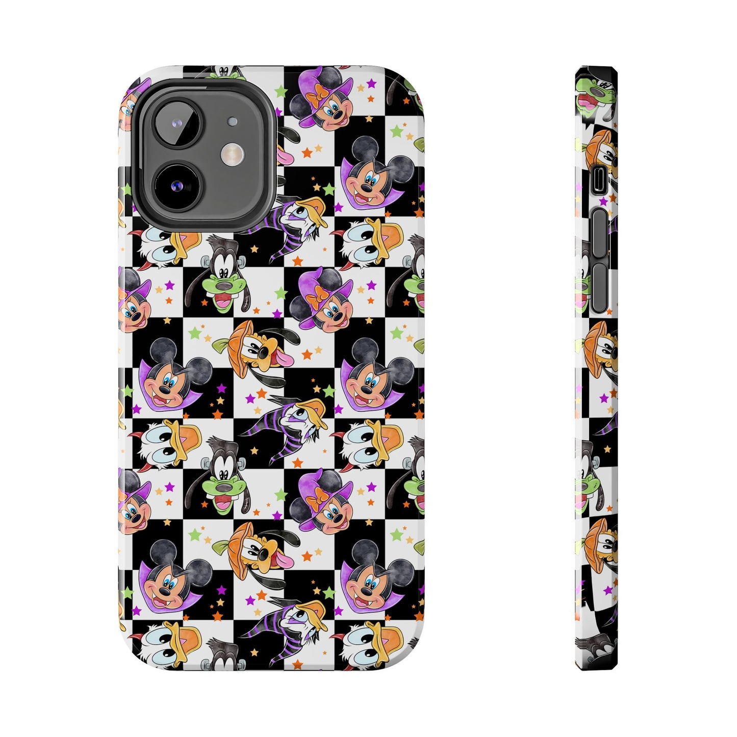 Checkered Halloween Pals  - Tough Phone Cases