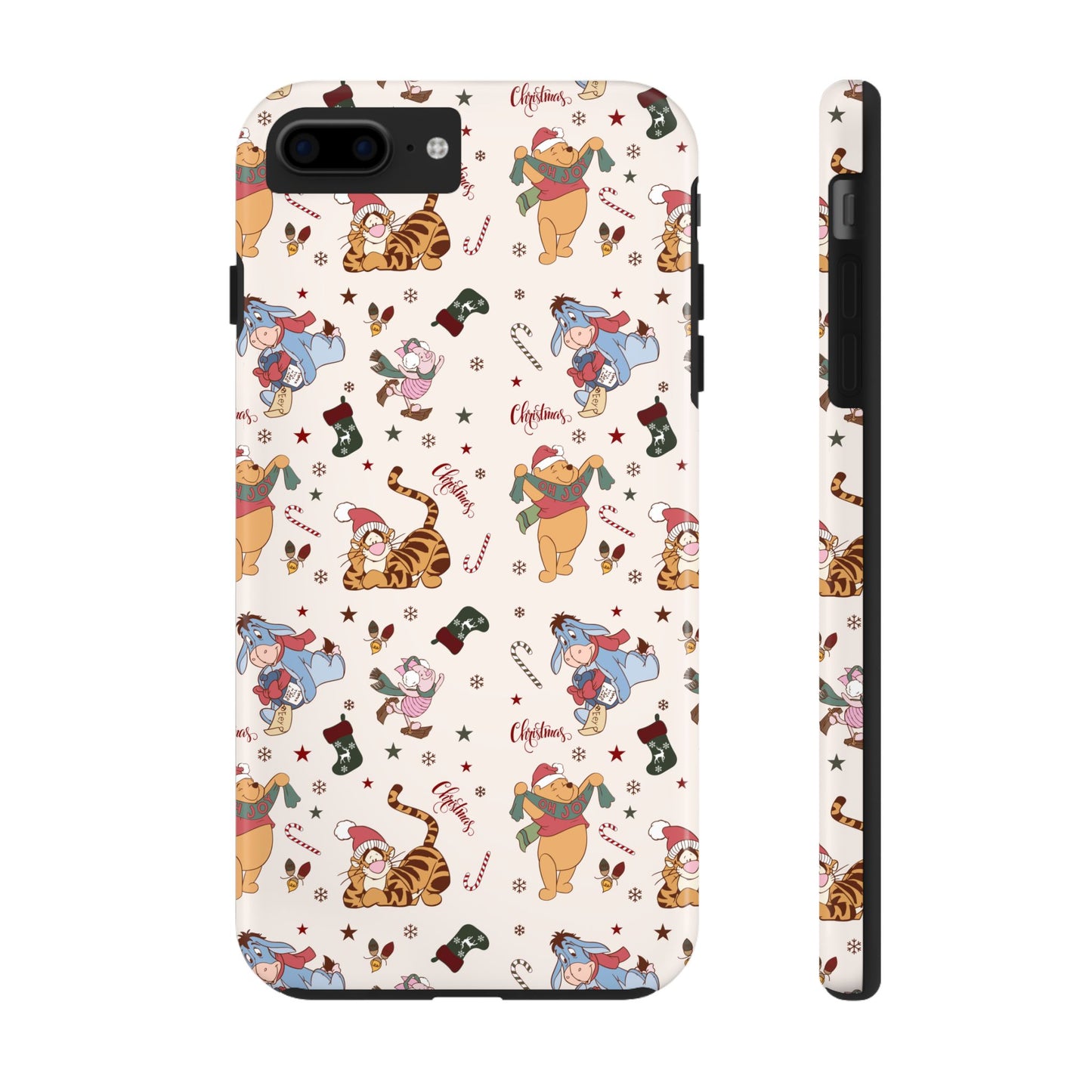 100 Acre Woods Christmas  -  Tough Phone Cases