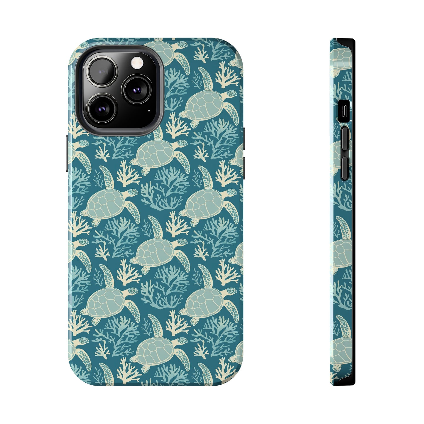 Blue Sea Turtle  - Tough Phone Cases