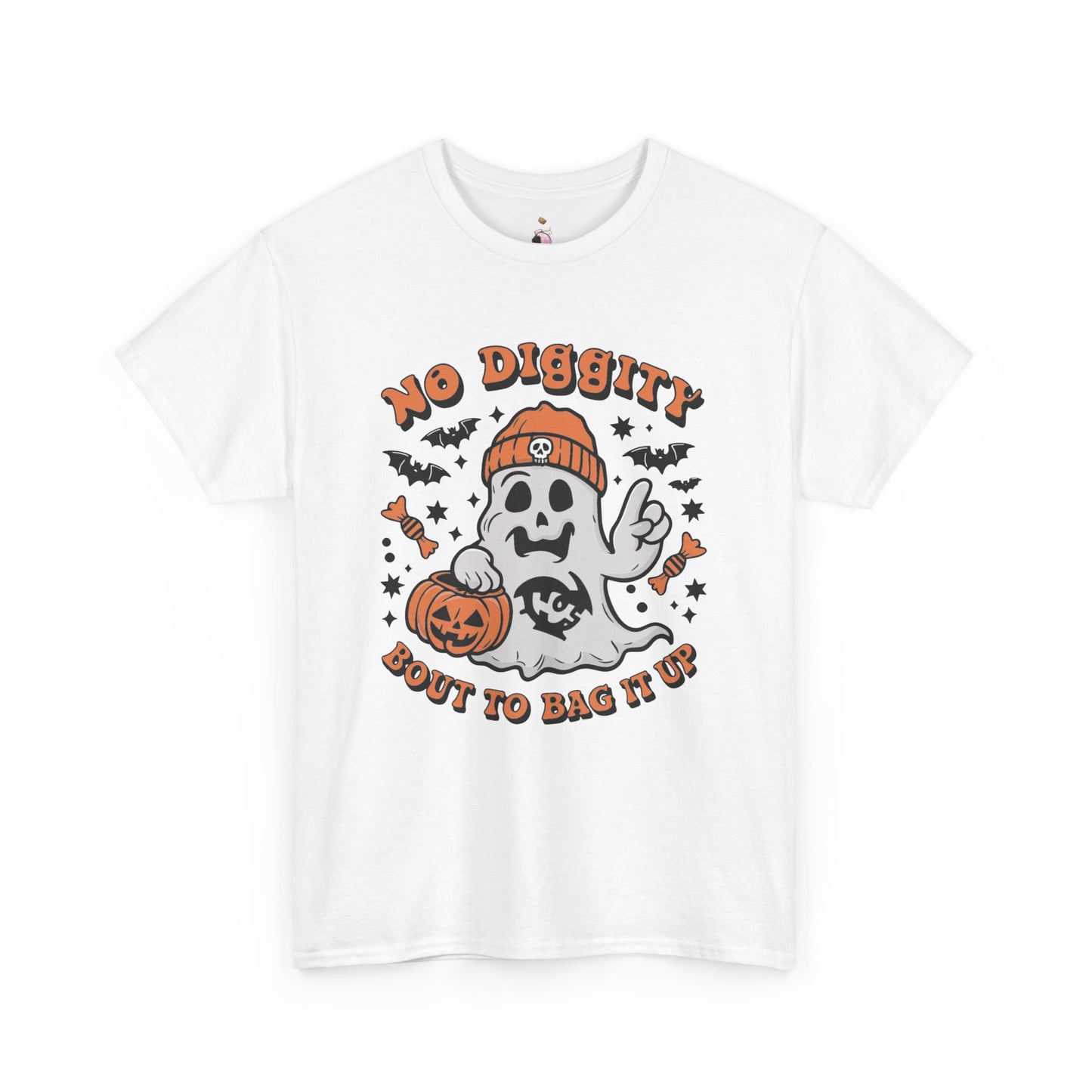 No Diggity Ghost -  Unisex Heavy Cotton Tee