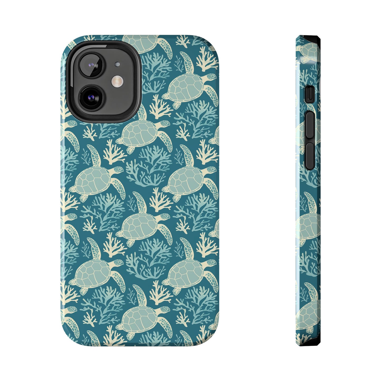 Blue Sea Turtle  - Tough Phone Cases