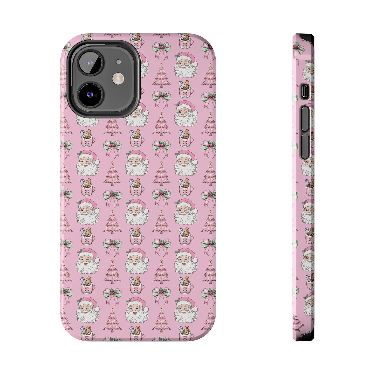 Pink Santa -  Tough Phone Cases