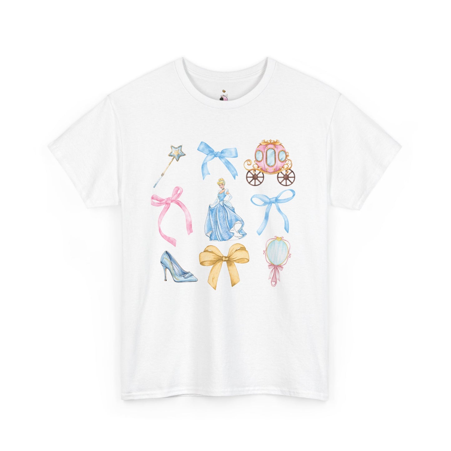 Glass Slipper Coquette - Unisex Heavy Cotton Tee