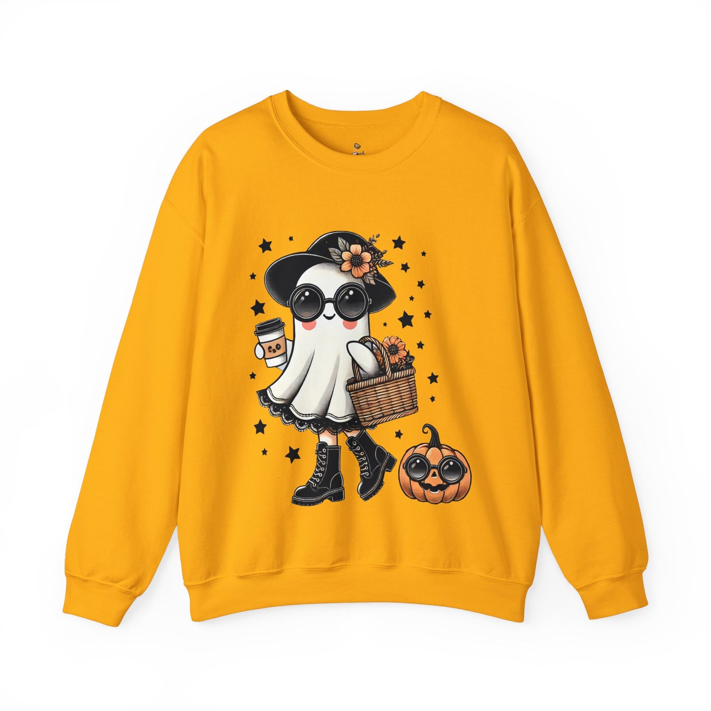 Boo-Jee Girly Ghost - Halloween Sweatshirt