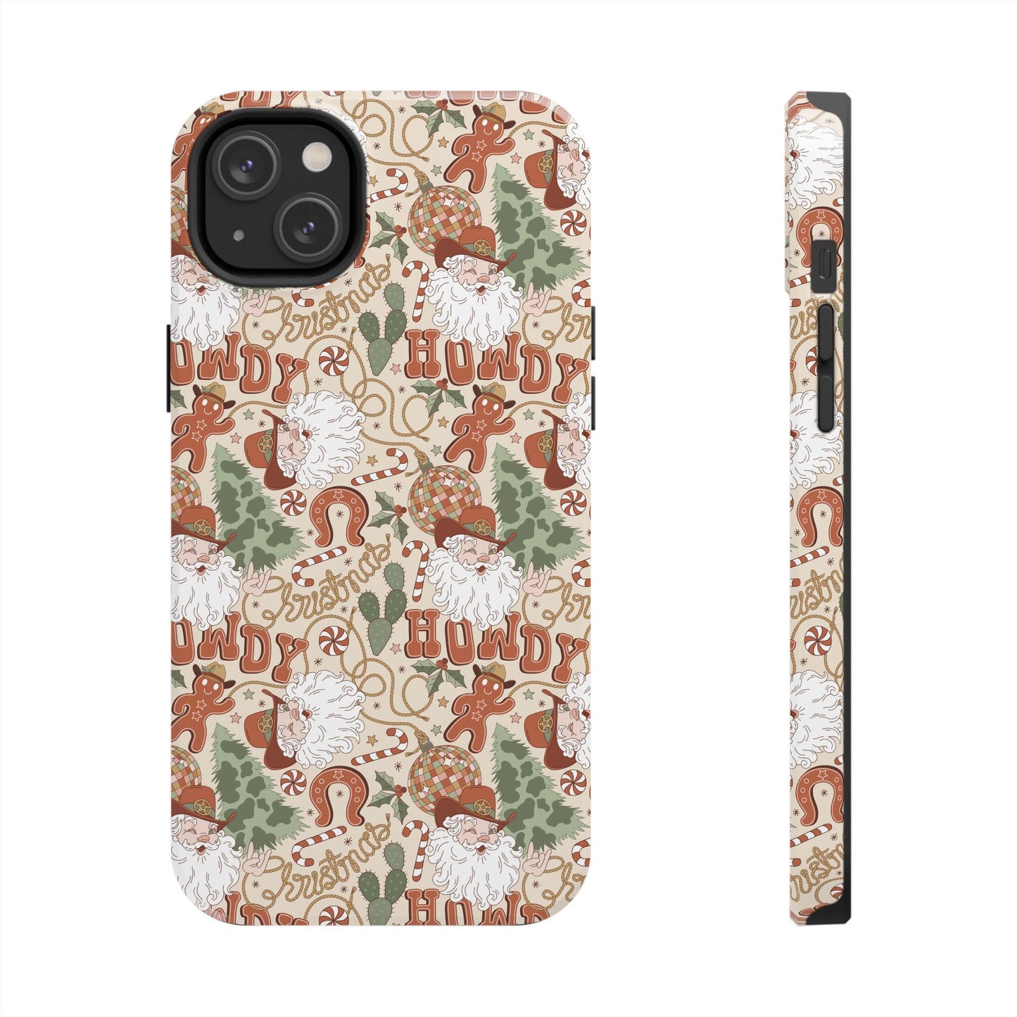 Howdy Christmas -  Tough Phone Cases