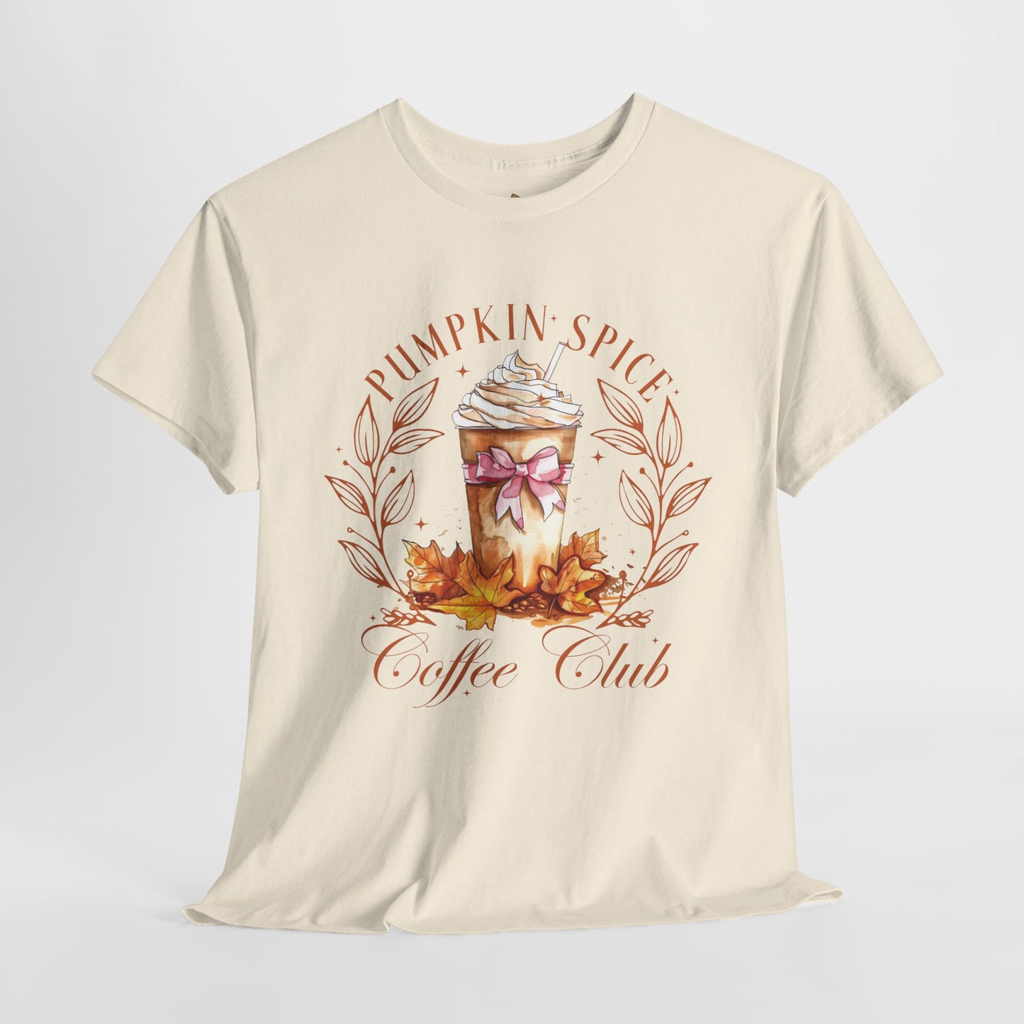 Pumpkin Spice Social Club - Unisex Heavy Cotton Tee