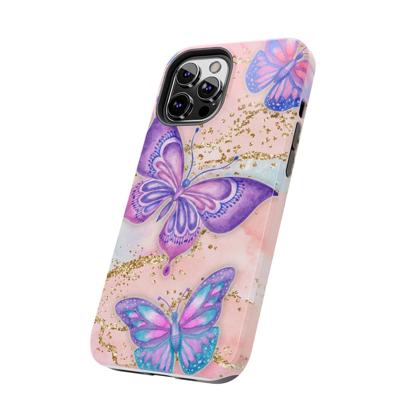 Marble Butterfly - Tough Phone Cases