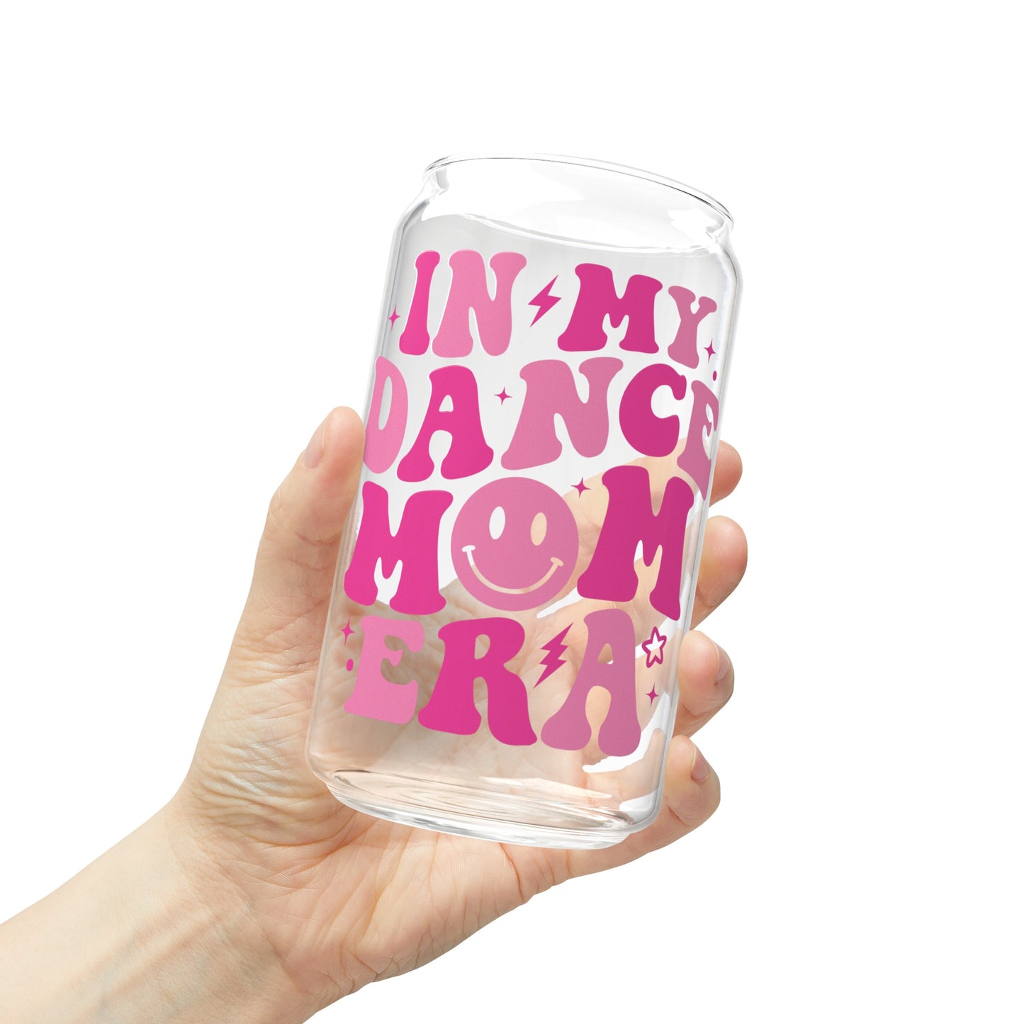 In My Dance Mom Era - Sipper Glass, 16oz