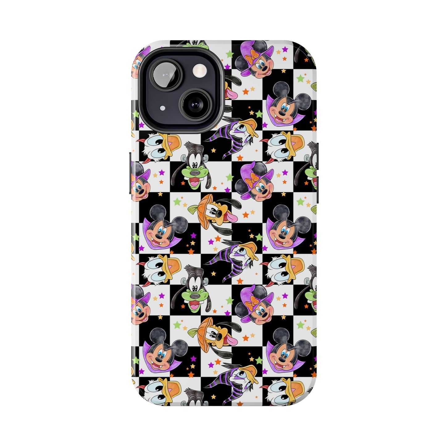 Checkered Halloween Pals  - Tough Phone Cases