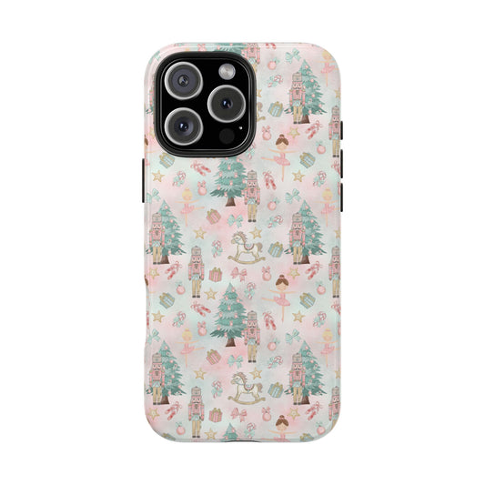 Pink Nutcracker Christmas  -  Tough Phone Cases