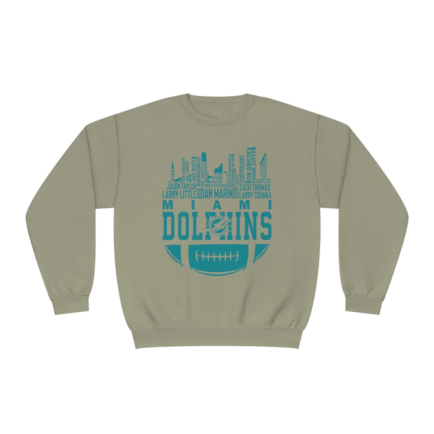 Fins Big Names - Unisex NuBlend® Crewneck Sweatshirt