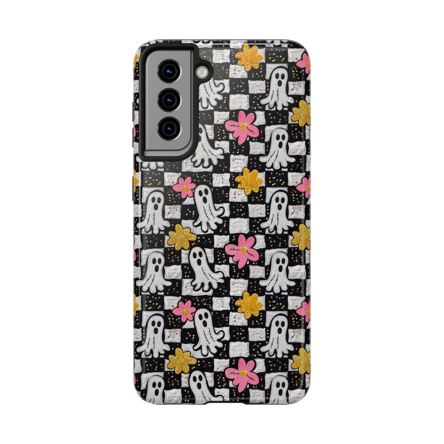 Checkered Halloween -  Tough Phone Cases