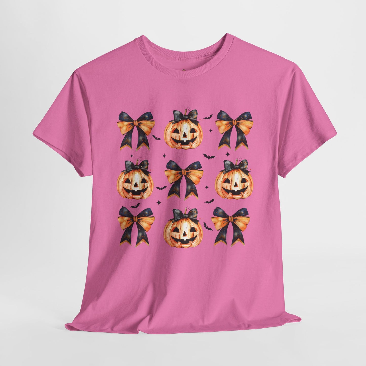 Pretty Little Jack-O-Lanterns -  Unisex Heavy Cotton Tee