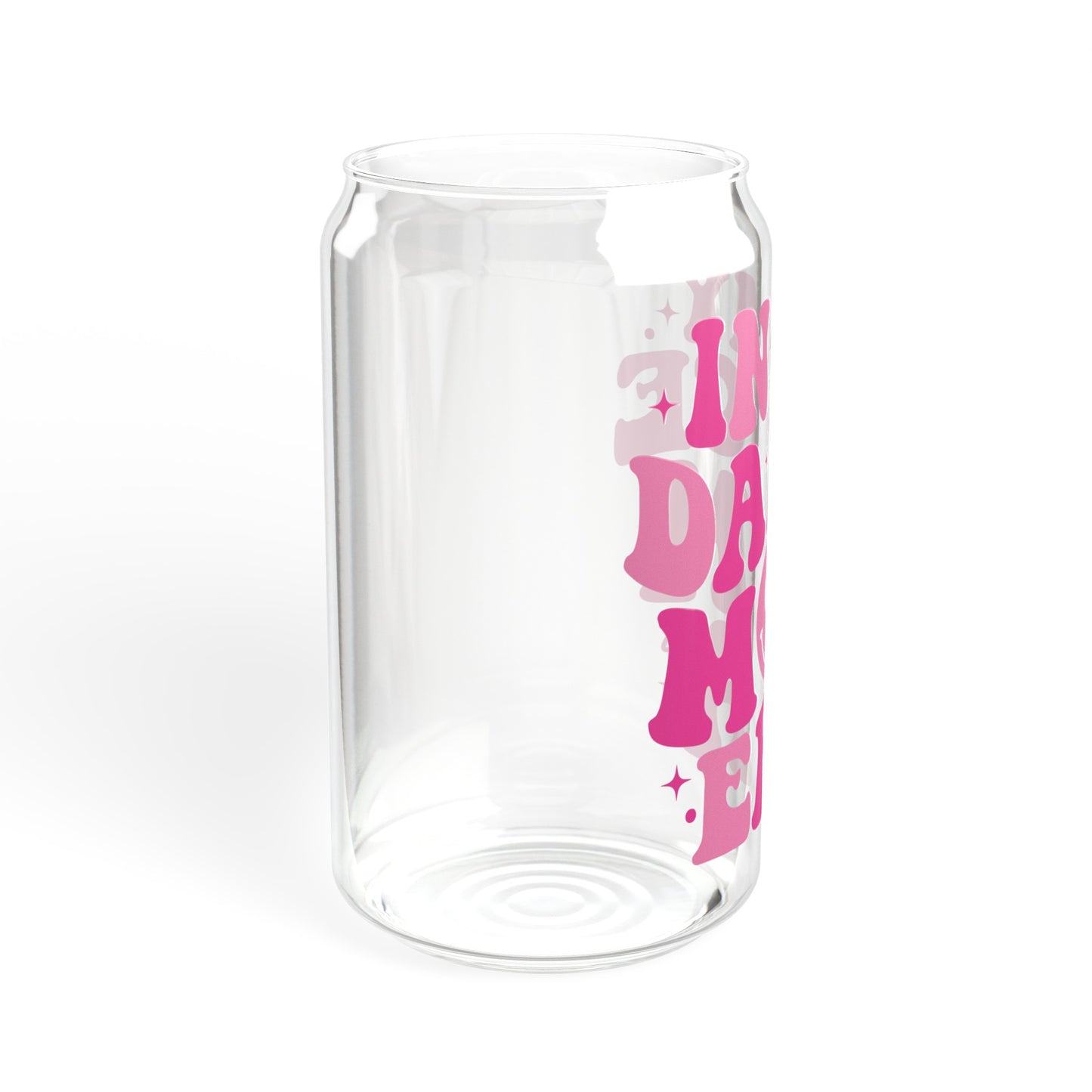 In My Dance Mom Era - Sipper Glass, 16oz