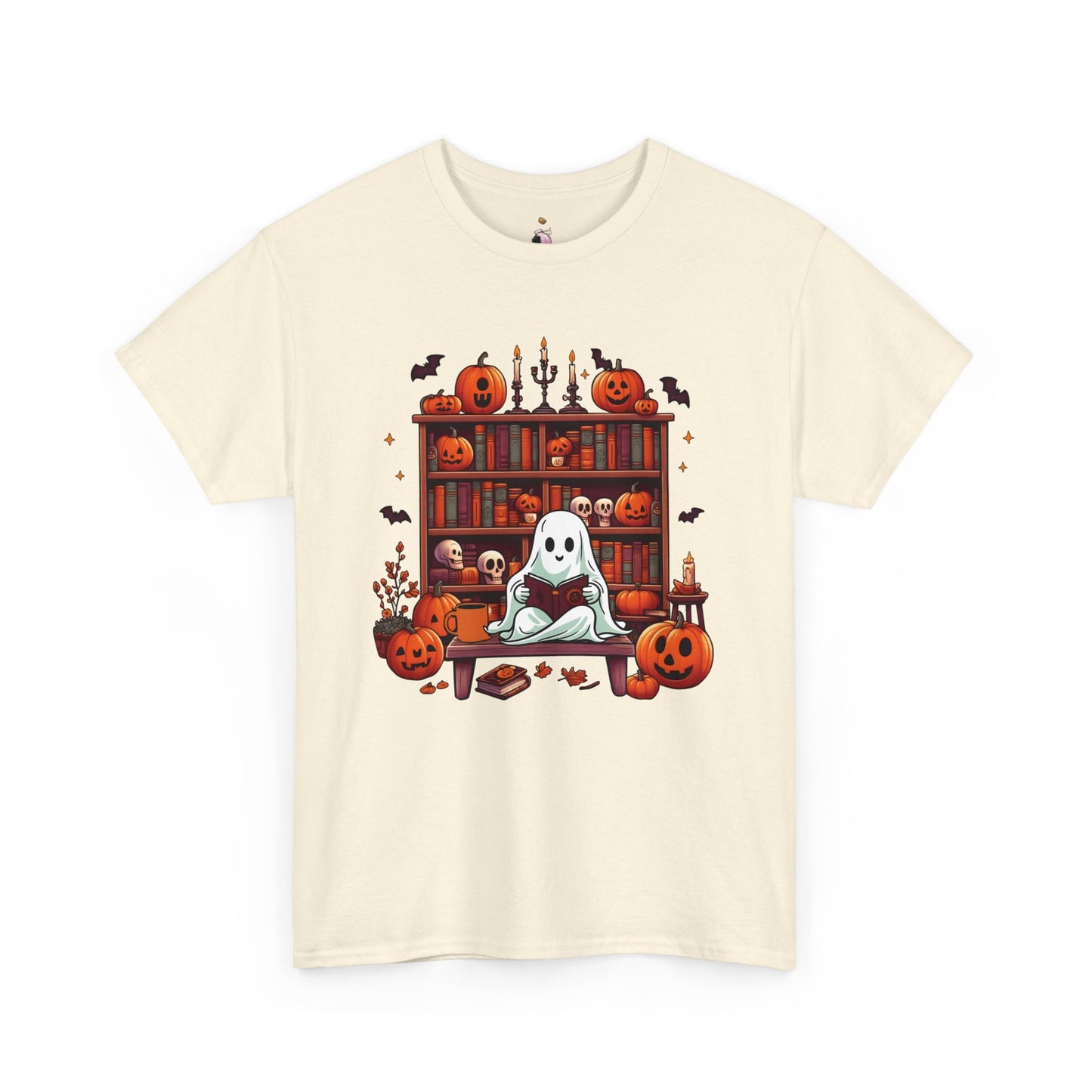 Boo-kworm Ghost Tee - Halloween Shirt