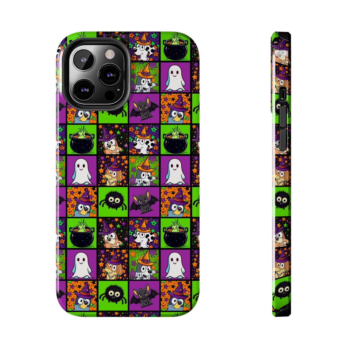 Blue Pup Halloween -  Tough Phone Cases