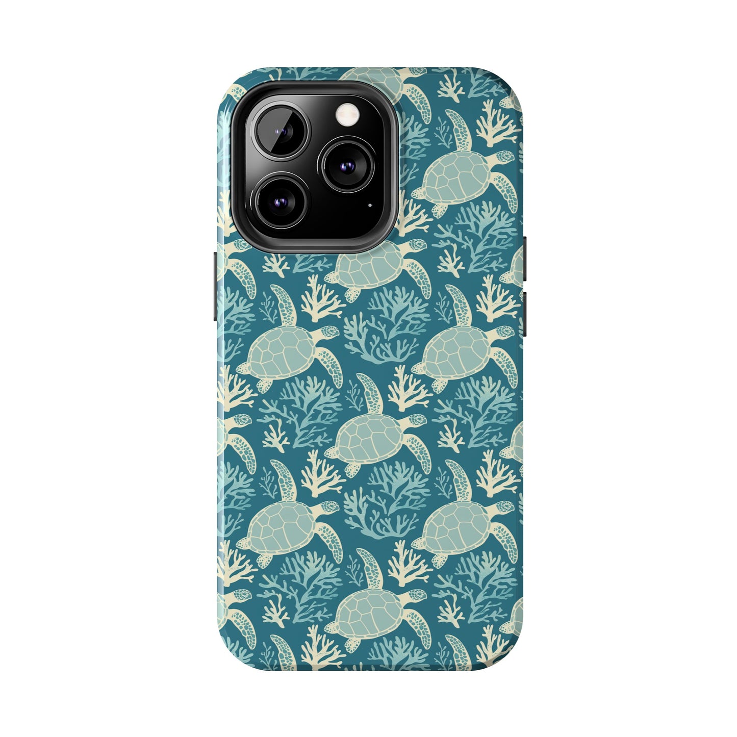 Blue Sea Turtle  - Tough Phone Cases