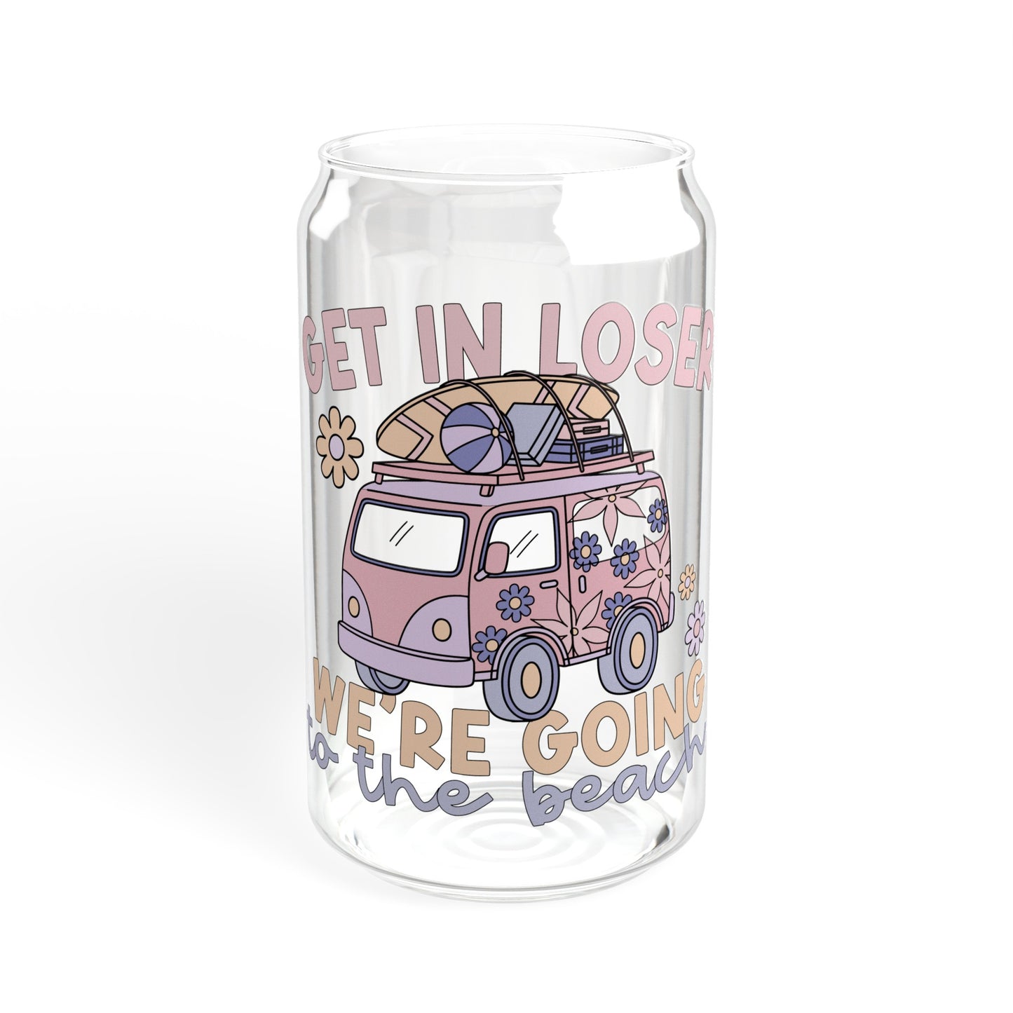 We're going to the beach - Sipper Glass, 16oz