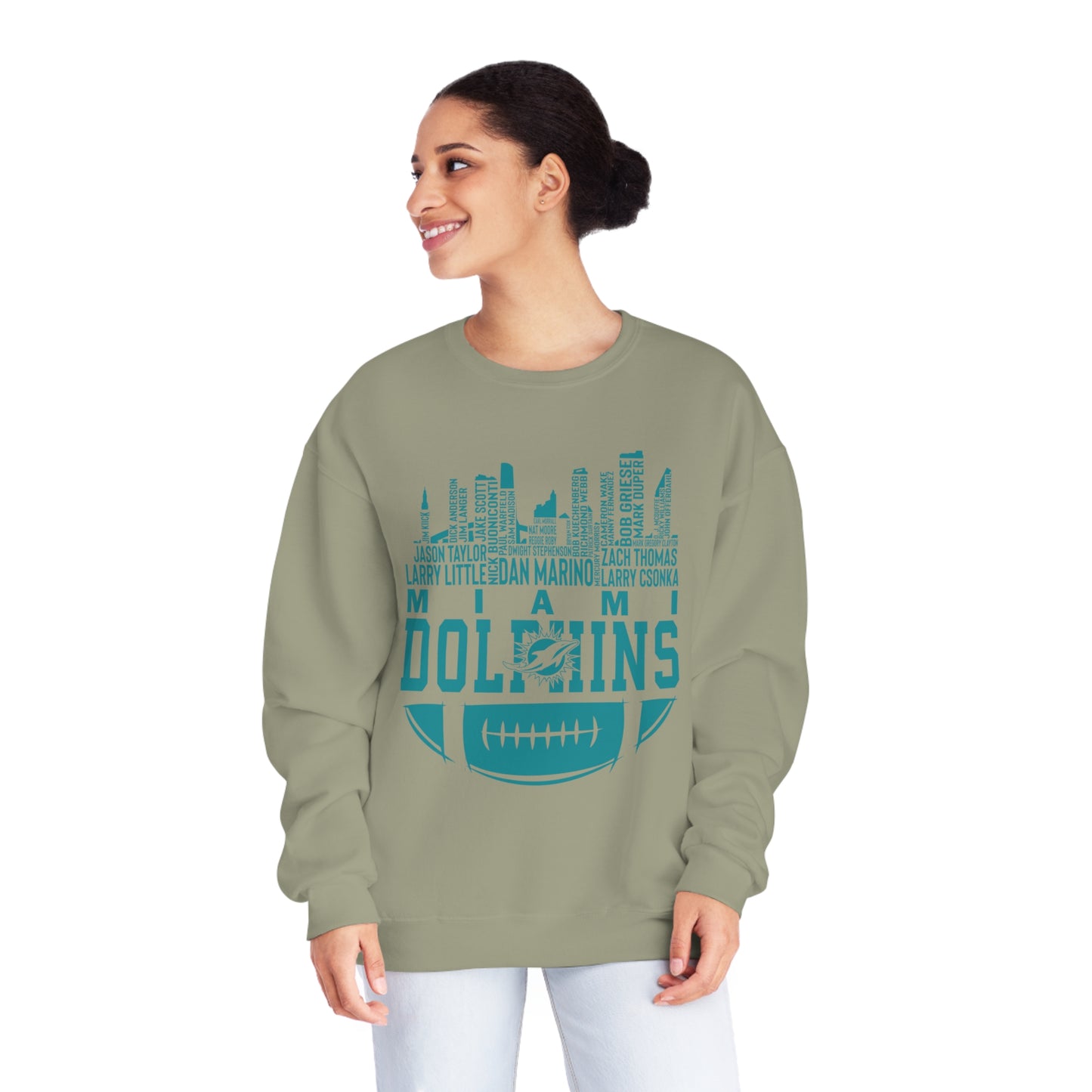 Fins Big Names - Unisex NuBlend® Crewneck Sweatshirt