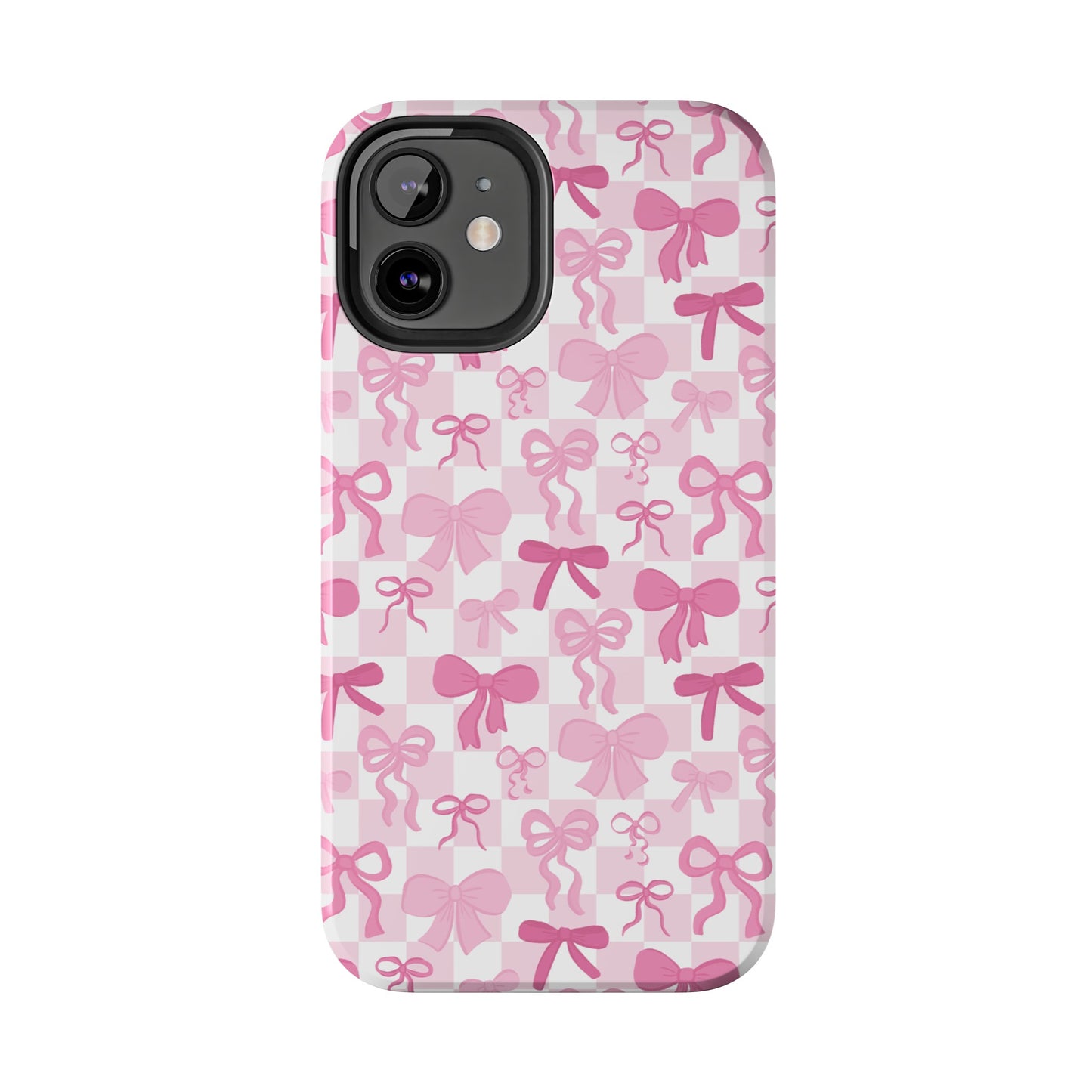 Coquette Pink Bow Girly - Tough Phone Cases