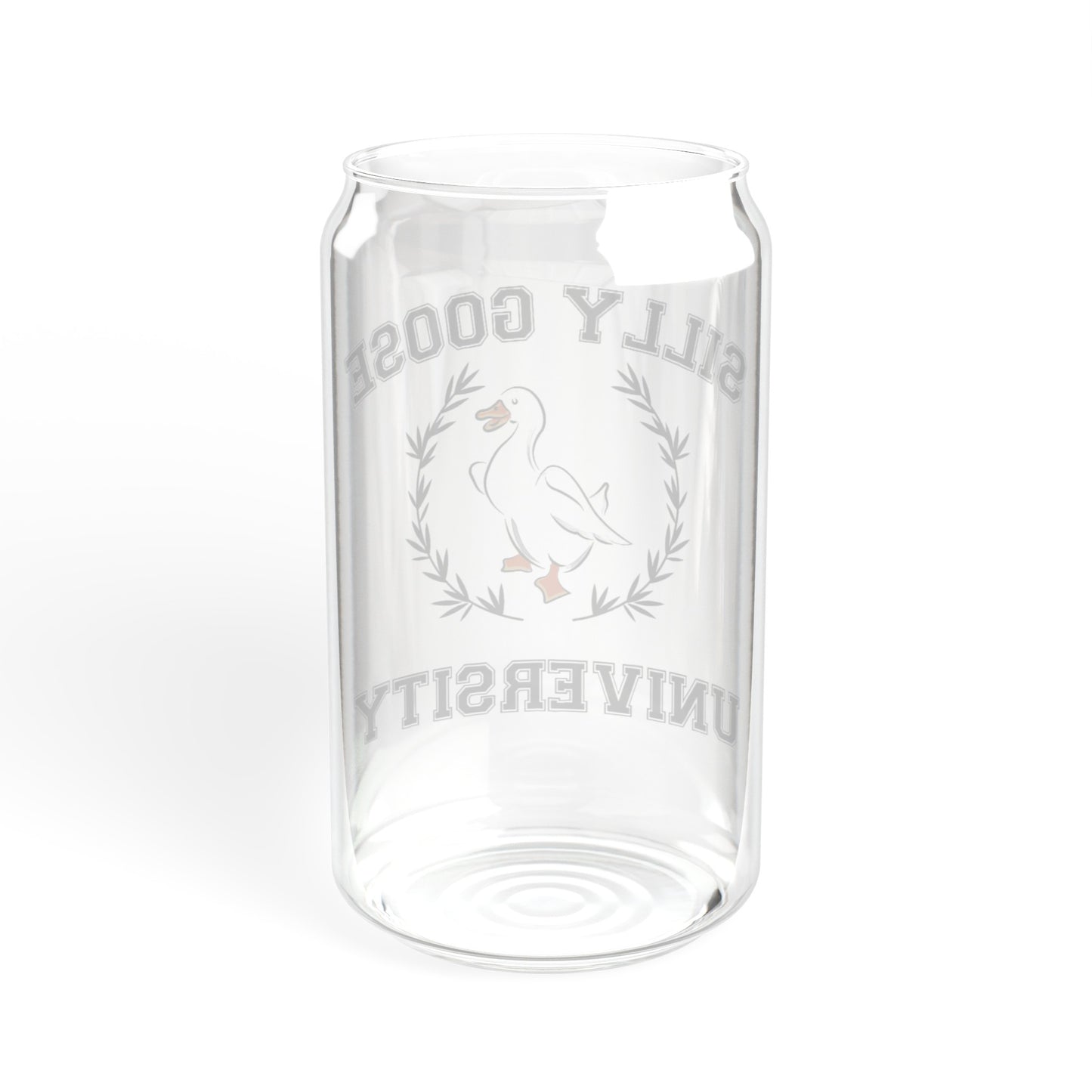 Silly Goose University - Sipper Glass, 16oz