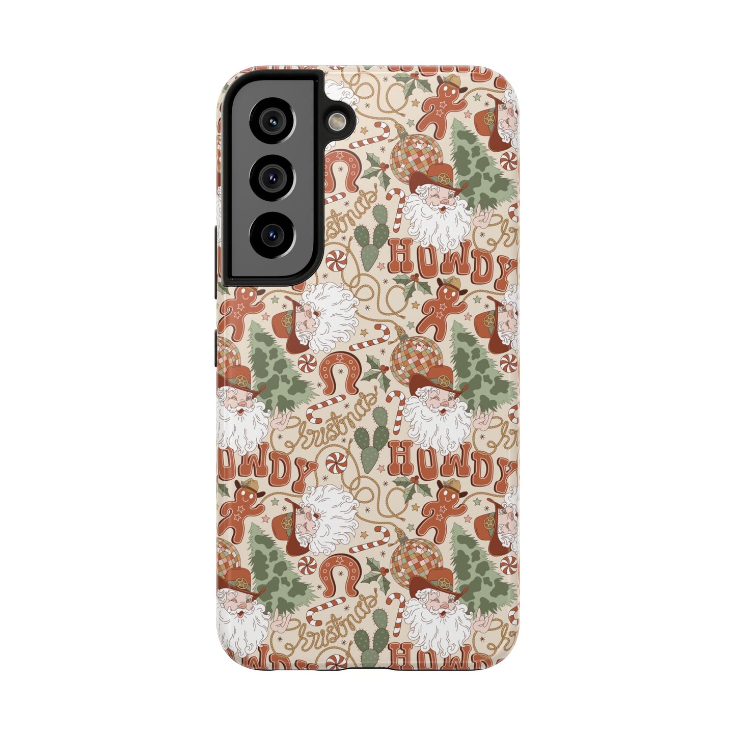 Howdy Christmas -  Tough Phone Cases