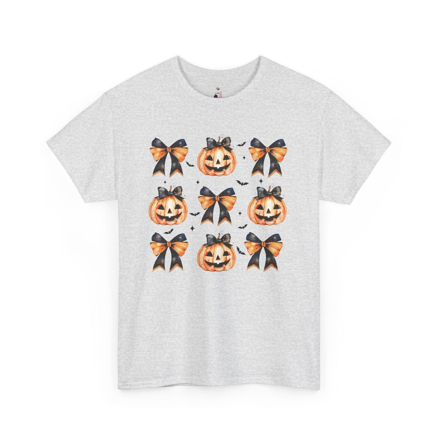 Pretty Little Jack-O-Lanterns -  Unisex Heavy Cotton Tee