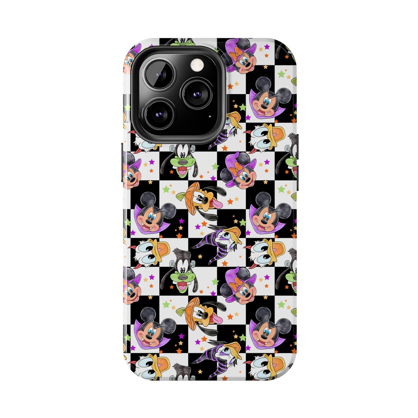 Checkered Halloween Pals  - Tough Phone Cases