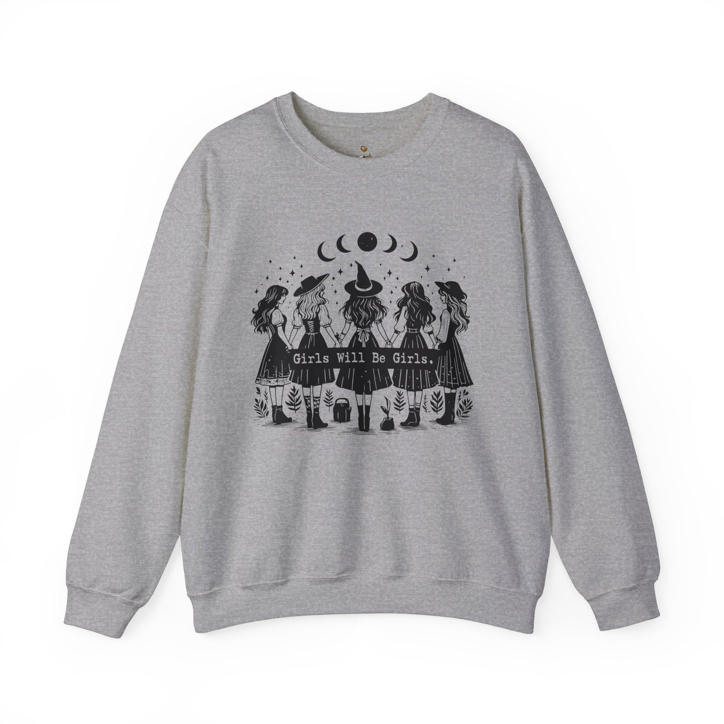 Girls Will Be Girls - Unisex Heavy Blend™ Crewneck Sweatshirt