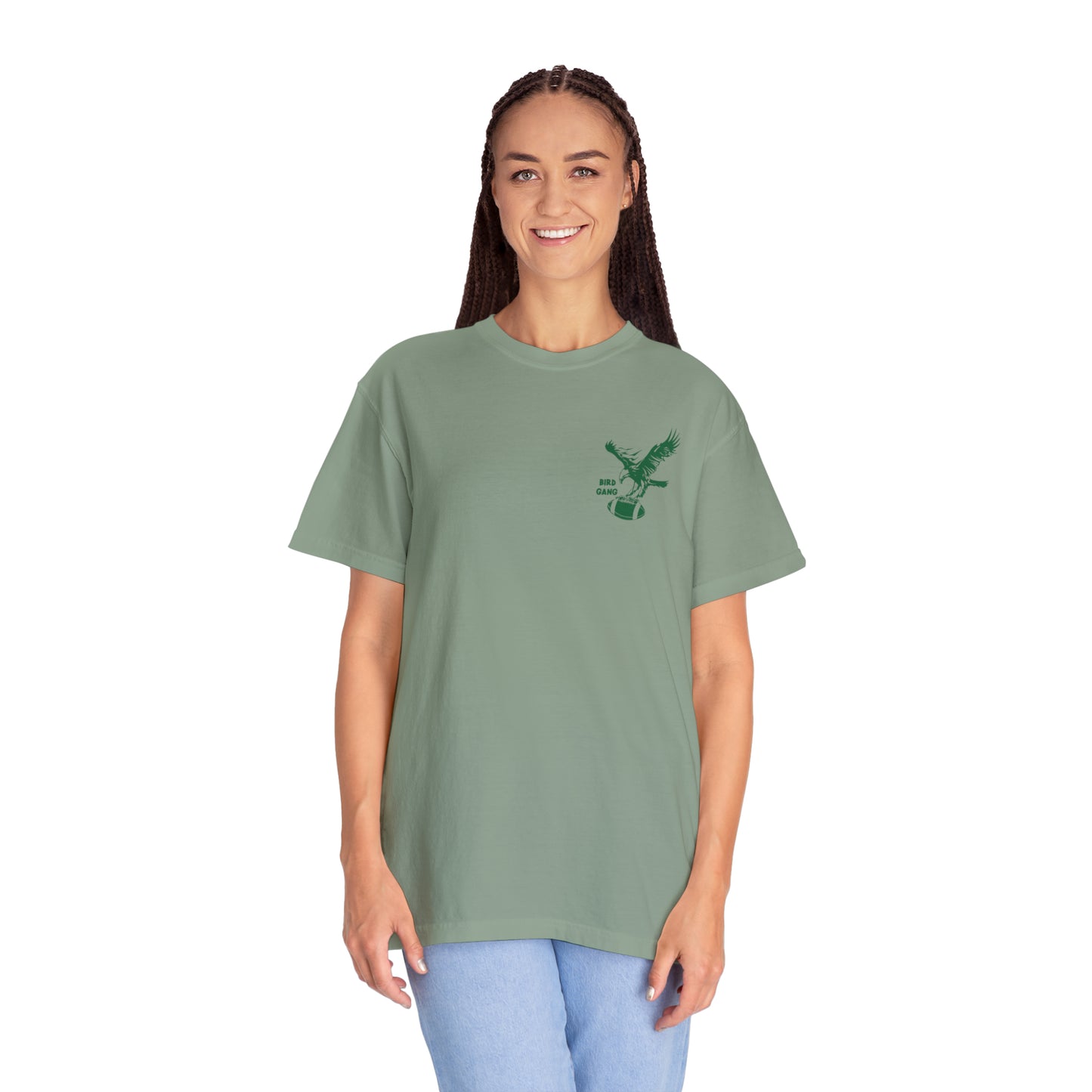 Hit Em High - Eagles - Comfort Colors - Unisex Garment-Dyed T-shirt