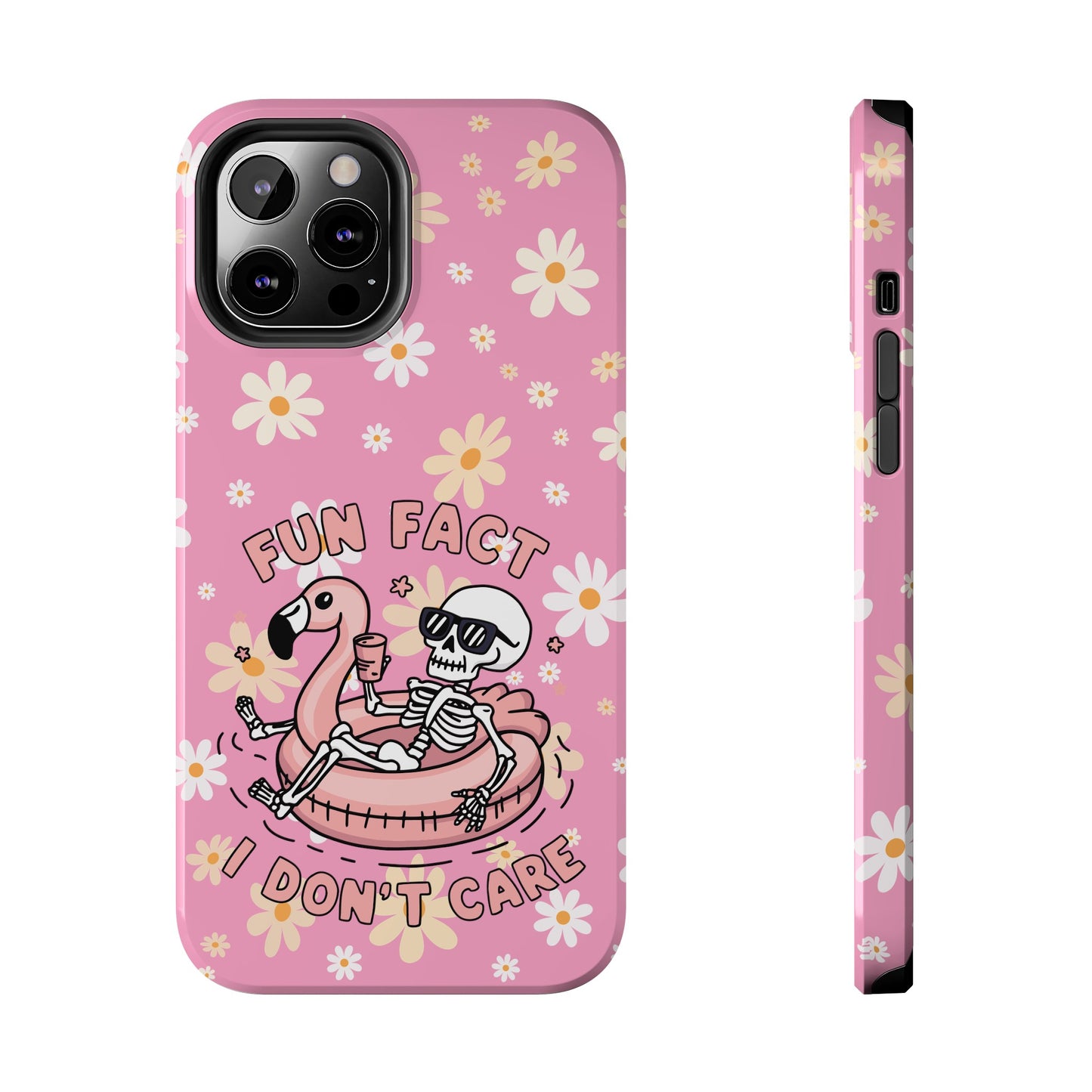 Fun Face I Dont Care  - Tough Phone Cases