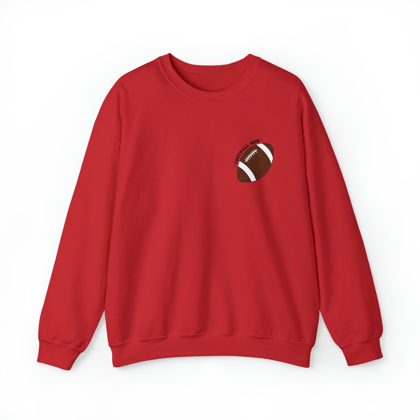 Football Mom Era - Front & Back - Unisex Heavy Blend™ Crewneck Sweatshirt