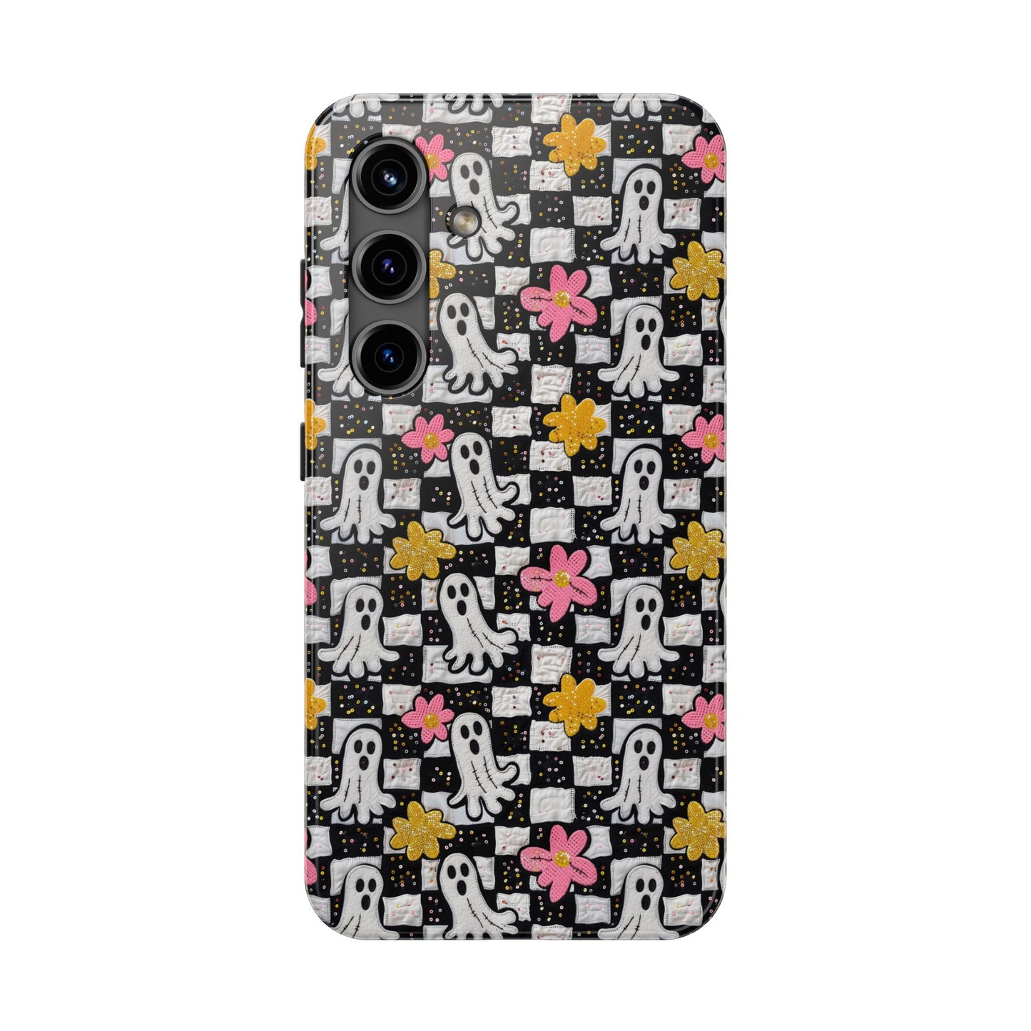 Checkered Halloween -  Tough Phone Cases