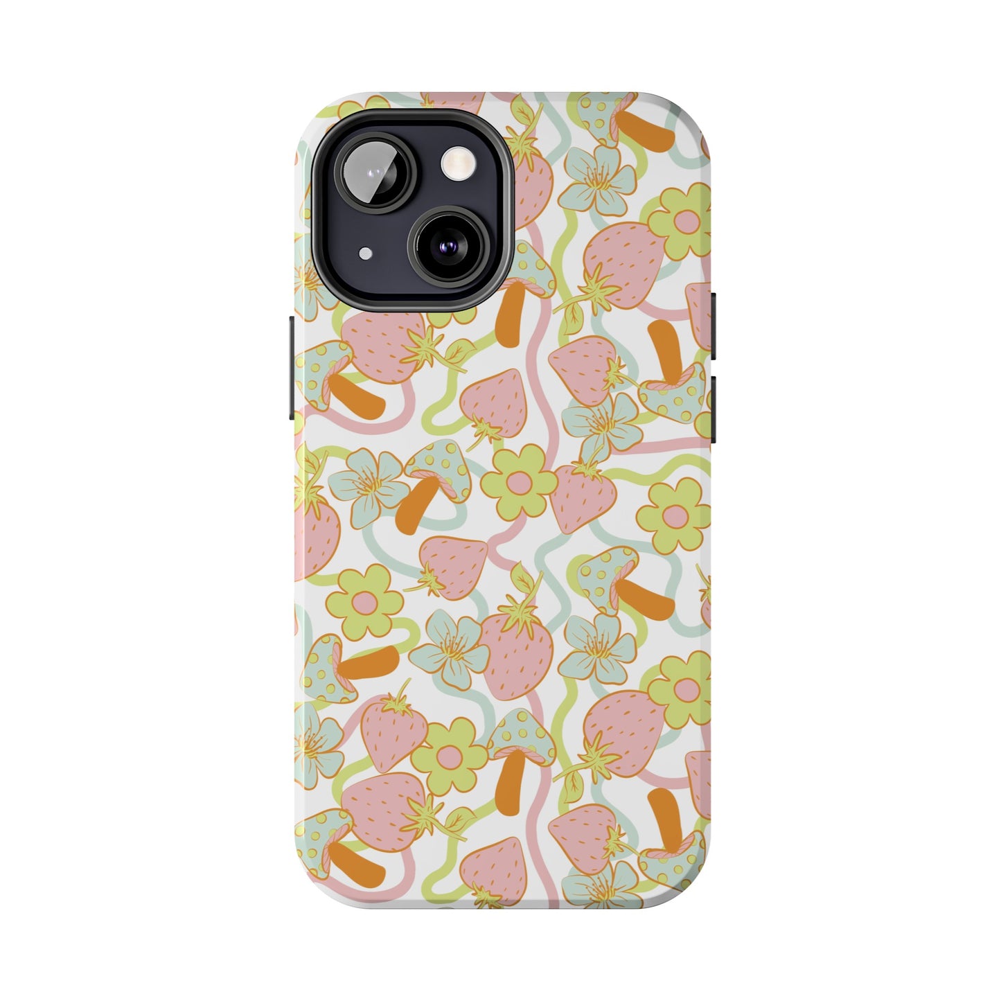 Strawberry Shrooms - Tough Phone Cases