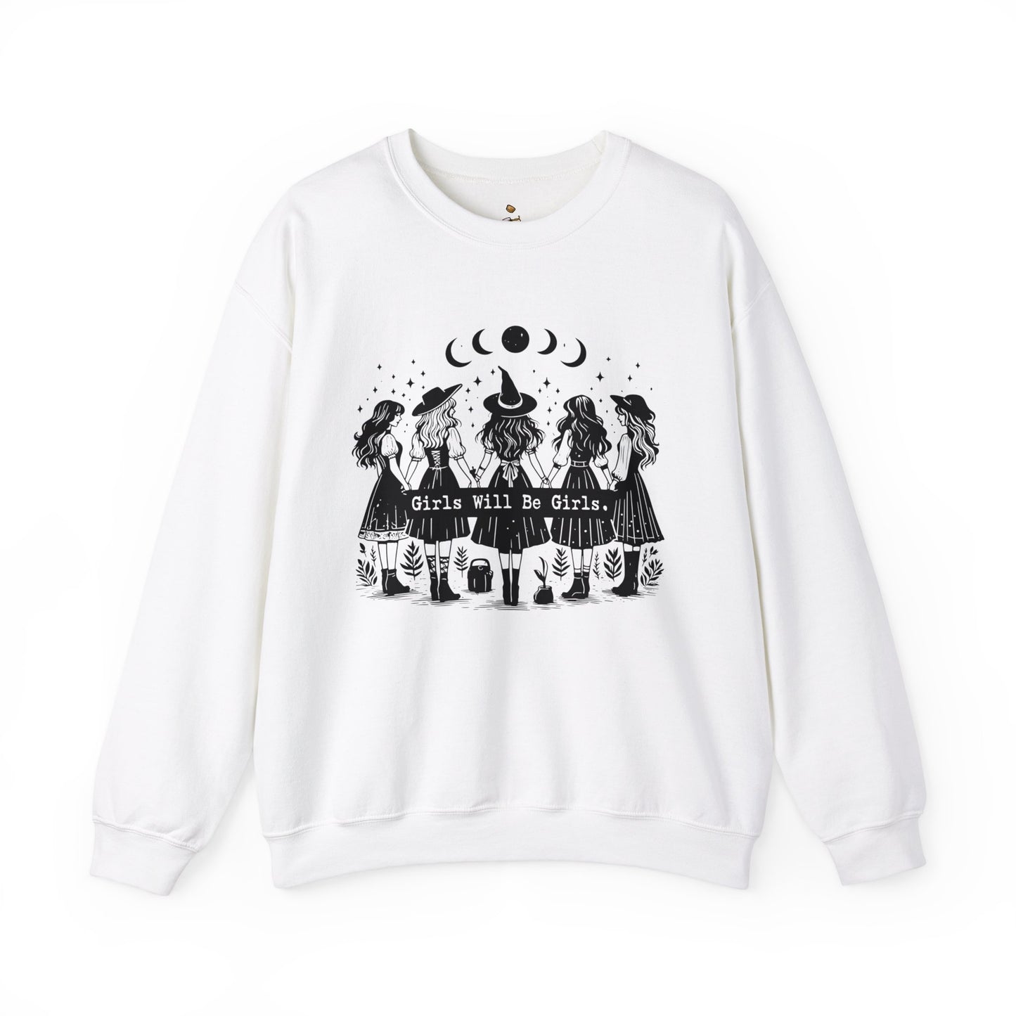 Girls Will Be Girls - Unisex Heavy Blend™ Crewneck Sweatshirt