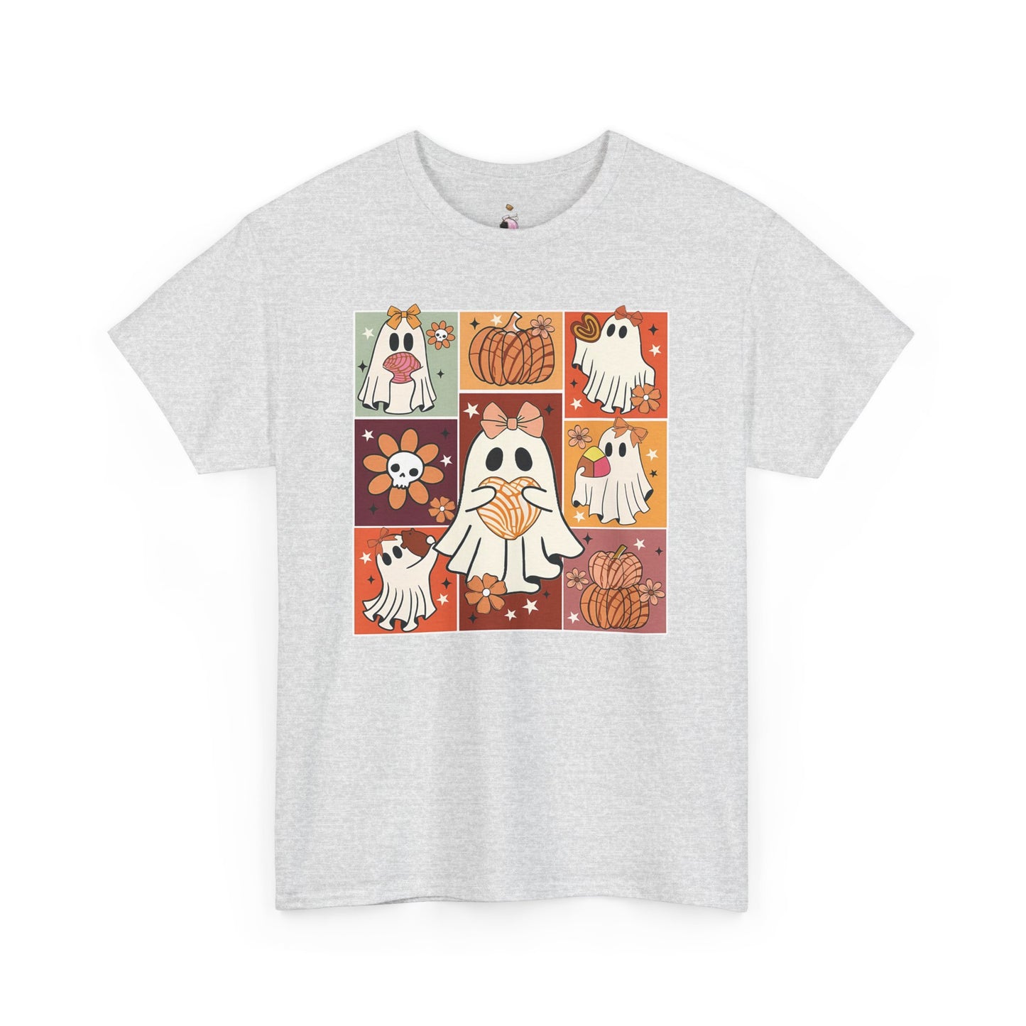 Retro Ghosts - Halloween Tee - Shirt