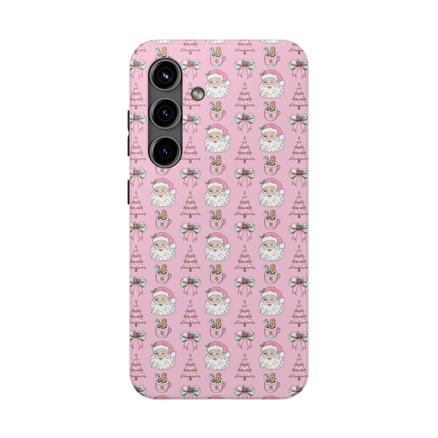 Pink Santa -  Tough Phone Cases