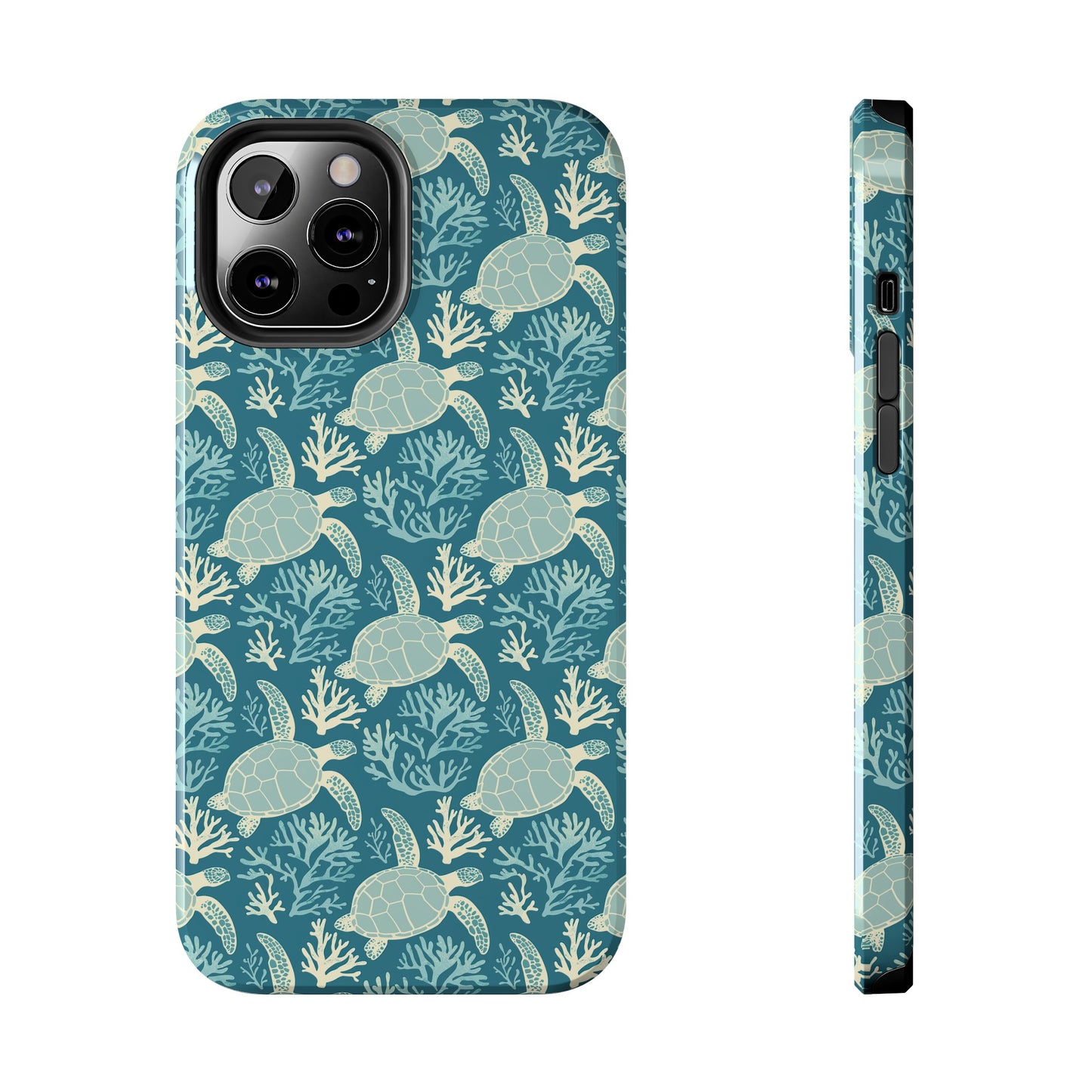 Blue Sea Turtle  - Tough Phone Cases