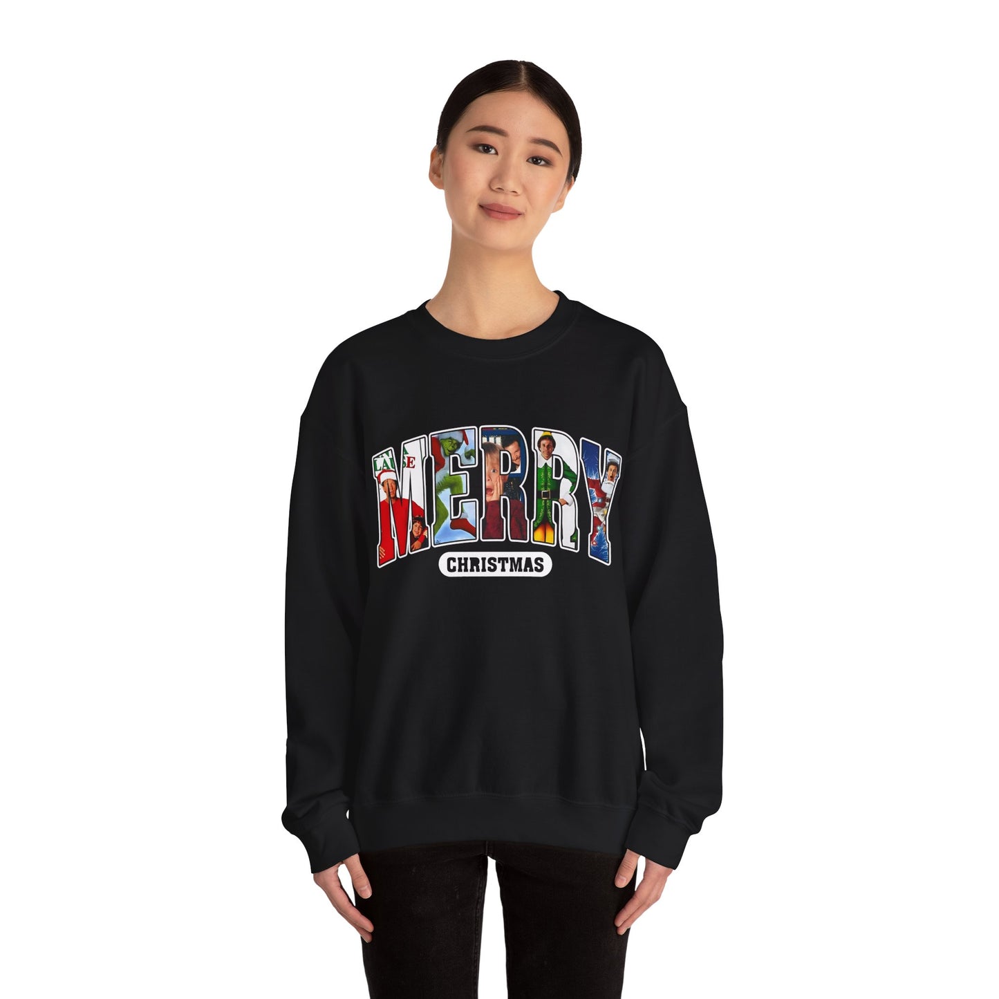 Merry Movies Christmas Sweatshirt