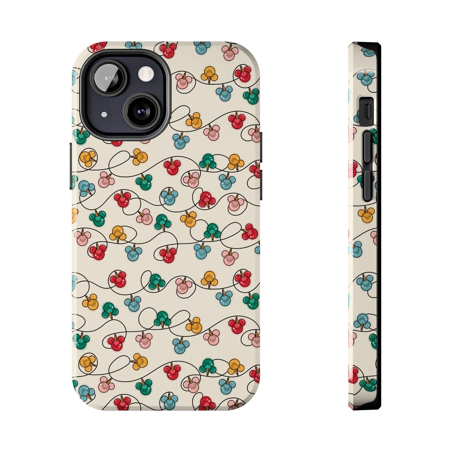 Christmas Lights Mice  -  Tough Phone Cases