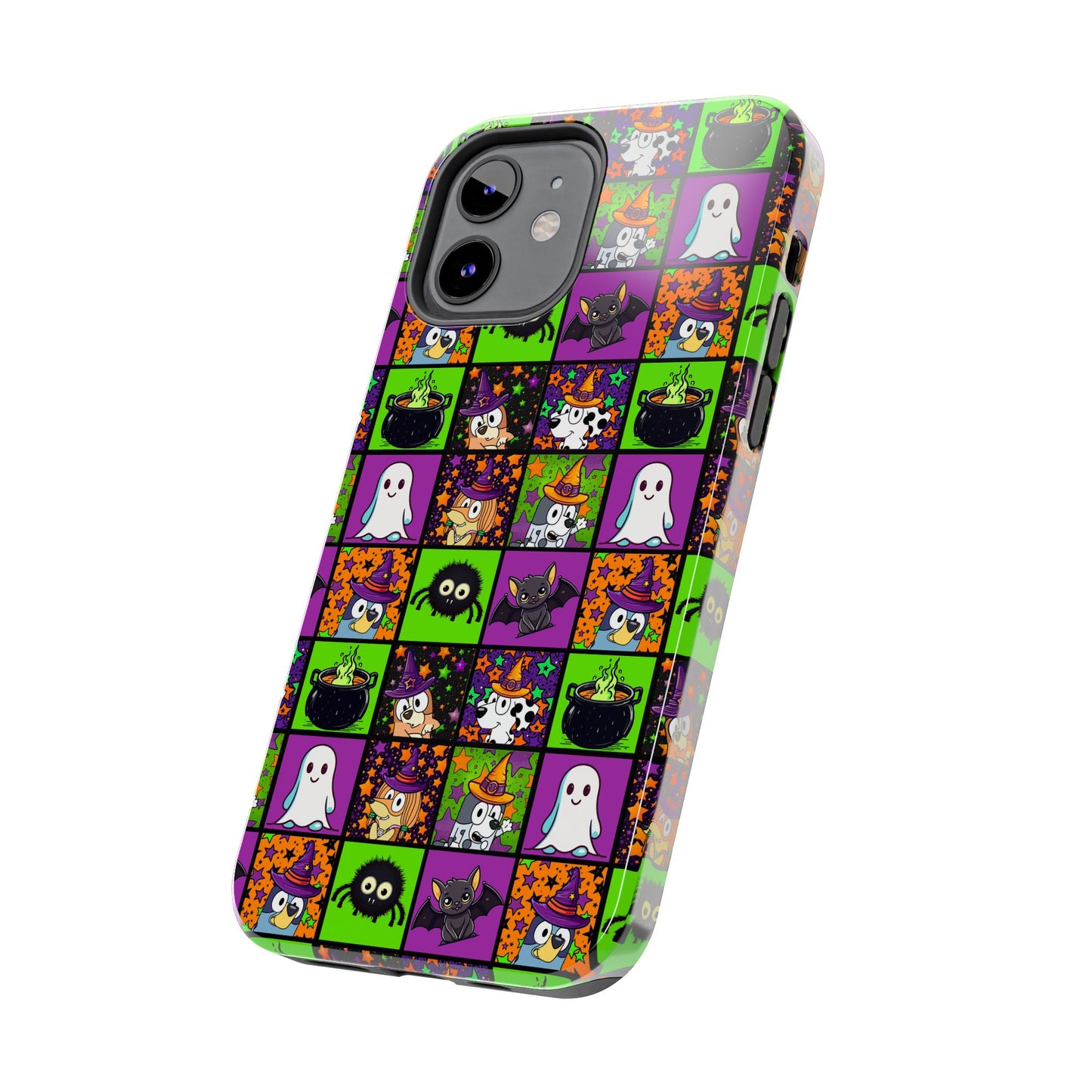 Blue Pup Halloween -  Tough Phone Cases