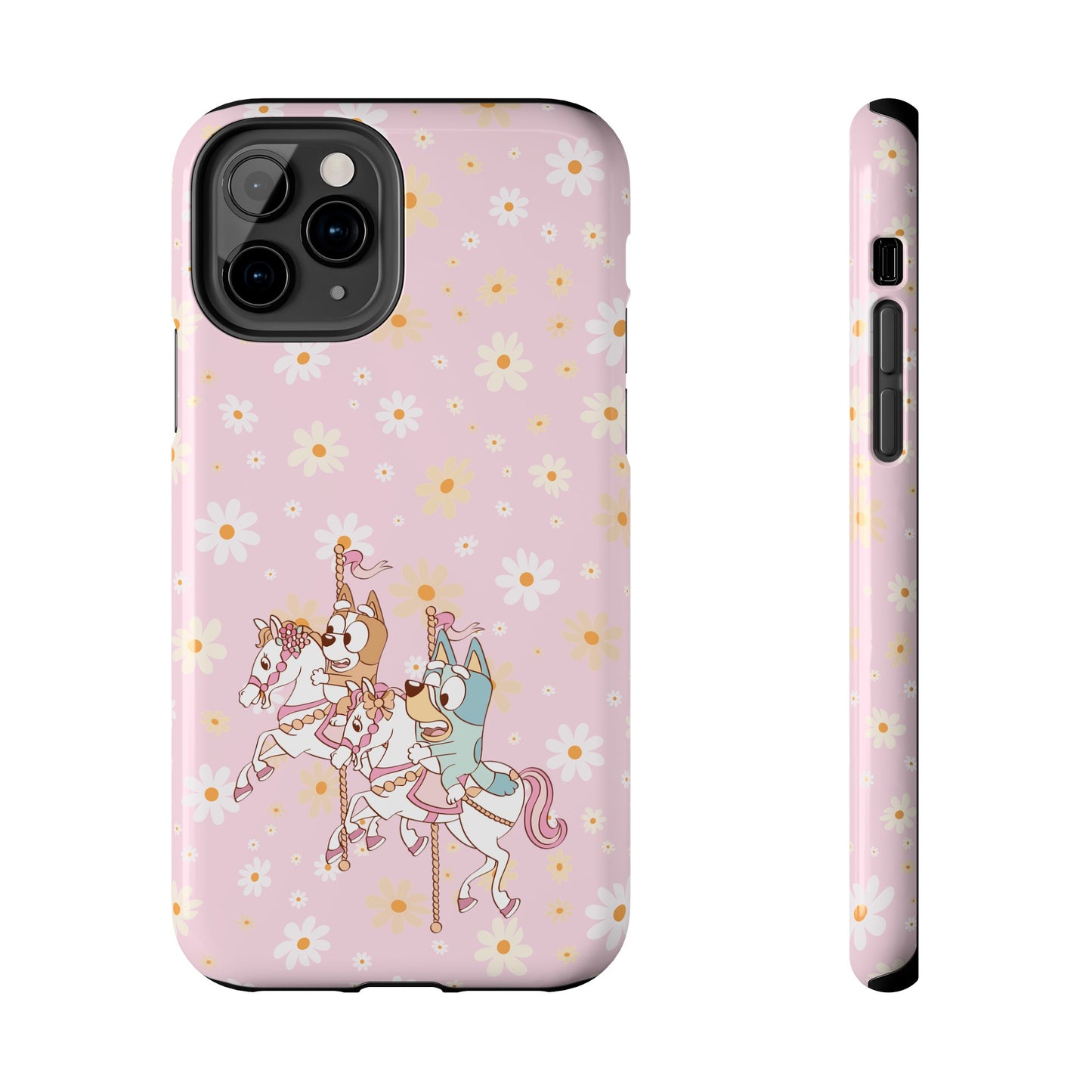 Carousel Pups  - Tough Phone Cases