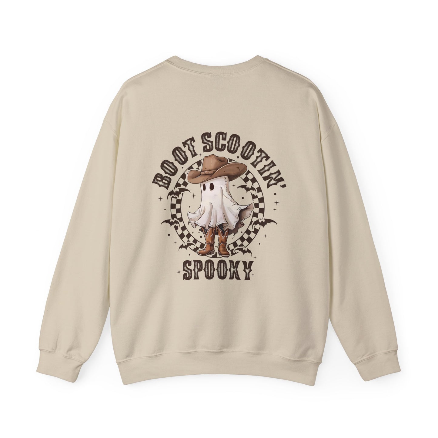 Boot Scootin' Spooky  - Unisex Heavy Blend™ Crewneck Sweatshirt